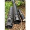 Image 1 : Misc Black Corrugated Drain Pipe 16" & 10" Dia