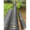 Image 6 : Misc Black Corrugated Drain Pipe 16" & 10" Dia