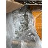 Image 11 : Rolling Metal Shelf & Contents: Misc Prototype Packaging, Unopened Boxes, Small Equipment
