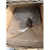Image 8 : Rolling Metal Shelf & Contents: Misc Prototype Packaging, Unopened Boxes, Small Equipment