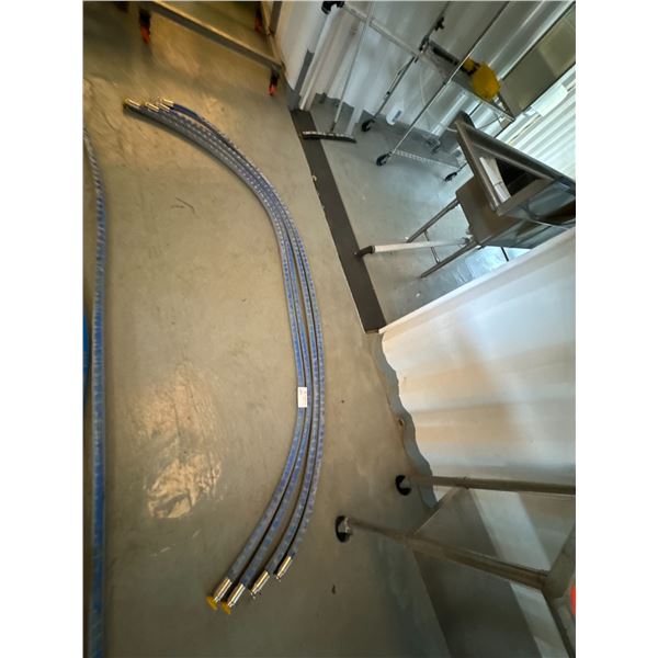 Qty 4 Tri Clamp Hoses 1" x 10’ L