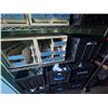 Image 6 : NSF Metal Rolling Rack 4’ x 18" x 6’H & Contents: Misc PVC & Plumbing Parts