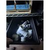 Image 8 : NSF Metal Rolling Rack 4’ x 18" x 6’H & Contents: Misc PVC & Plumbing Parts
