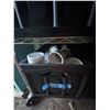 Image 9 : NSF Metal Rolling Rack 4’ x 18" x 6’H & Contents: Misc PVC & Plumbing Parts