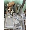 Image 2 : Metal Table & Contents:  Uni Strut, Parts, etc