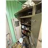 Image 2 : Metal 2-Door Cabinet 83” x 36” x 24” & Contents: Paint Supplies, etc
