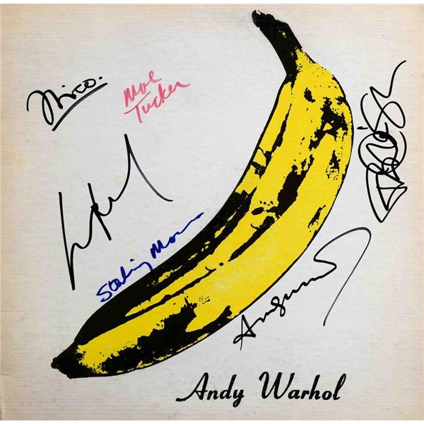 Velvet Underground & Nico Signed Album- RARE  Andy Warhol