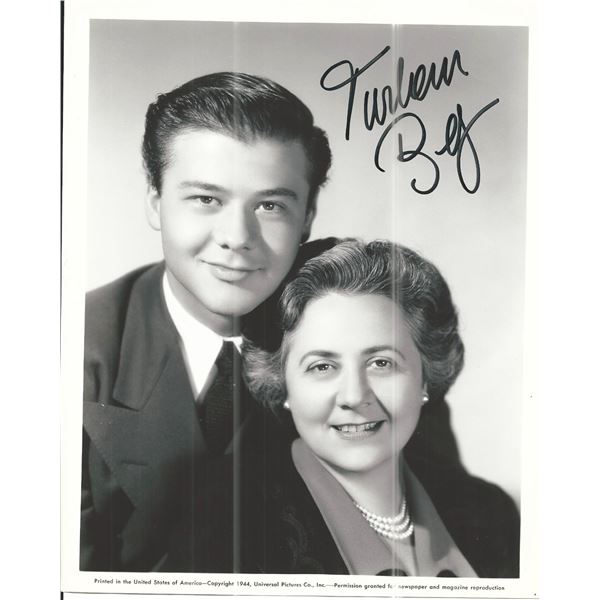 Arabian Nights Turhan Bey signed photo