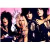 Image 1 : Motley Crue band facsimile signed  photo