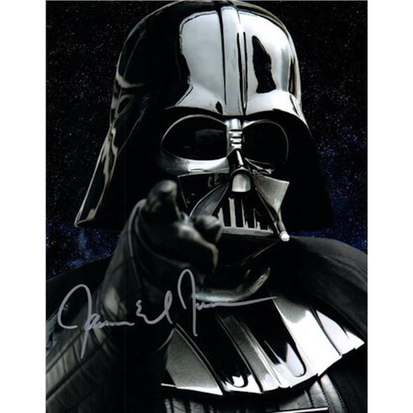 Star Wars Darth Vader James Earl Jones facsimile signed photo