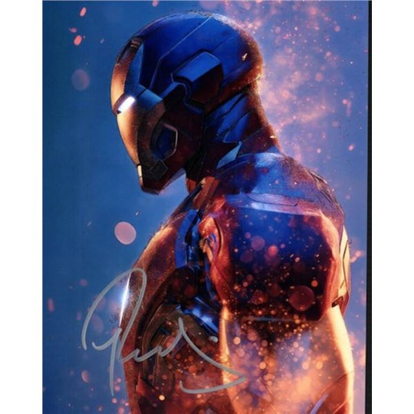 Iron Man Robert Downey Jr. facsimile signed photo