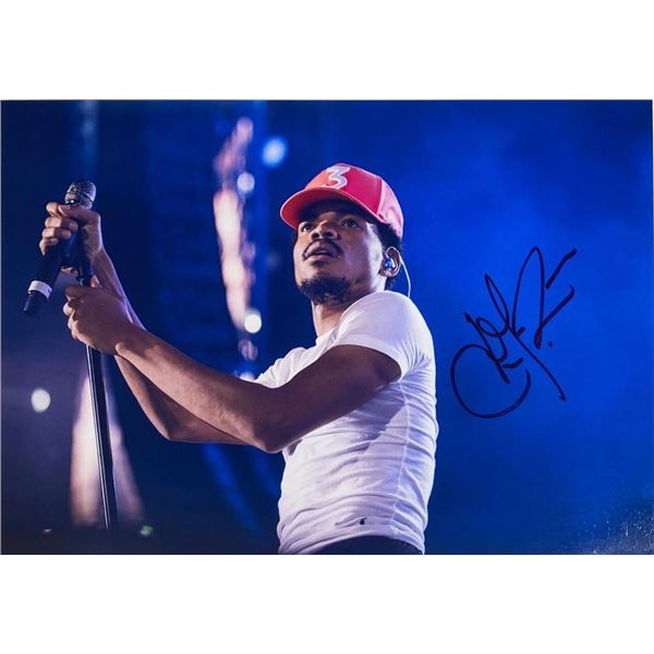 Chance the Rapper facsimile signed  photo