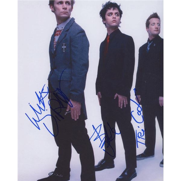 Green Day facsimile signed photo