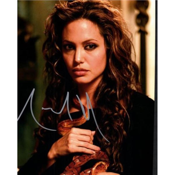 Alexander Angelina Jolie facsimile signed photo