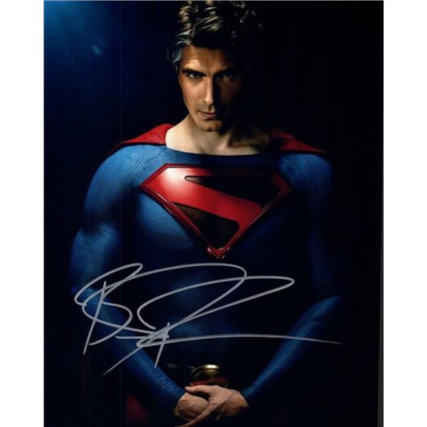Superman Brandon Routh facsimile signed photo