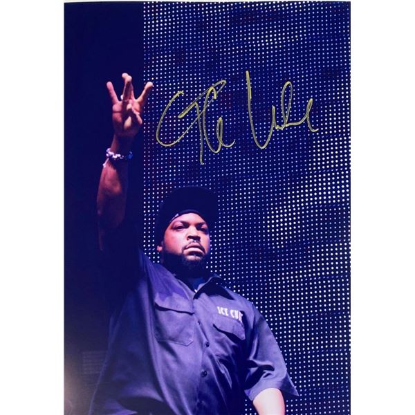 Ice Cube facsimile signed  photo