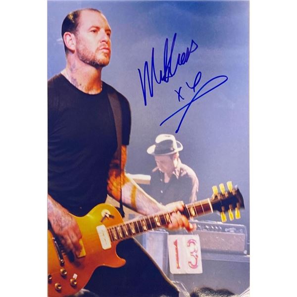 Mike Ness facsimile signed  photo