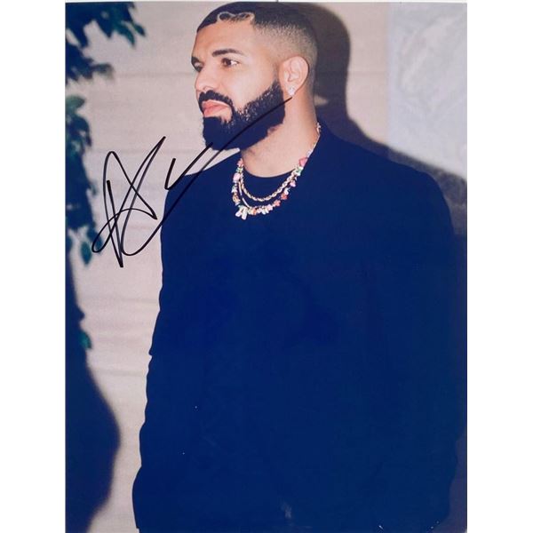 Drake facsimile signed  photo