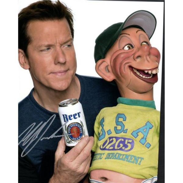 Jeff Dunham facsimile signed photo