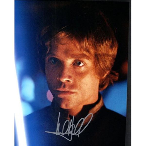 Star Wars Mark Hamill facsimile signed photo
