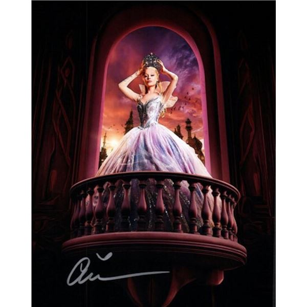 Wicked Ariana Grande facsimile signed photo