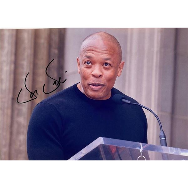 Dr. Dre facsimile signed  photo