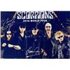 Image 1 : Scorpions band facsimile signed  photo