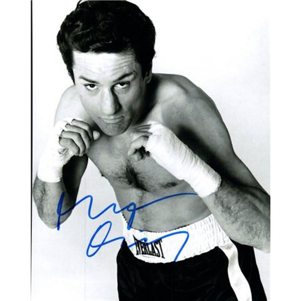 Raging Bull Robert De Niro facsimile signed photo