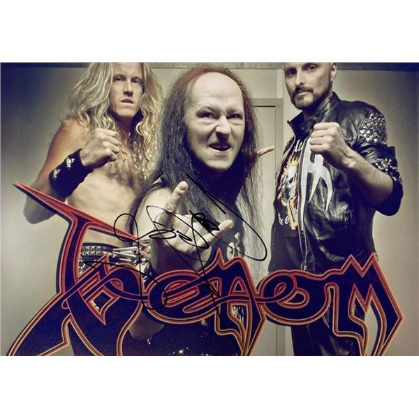 Venom Cronos facsimile signed  photo