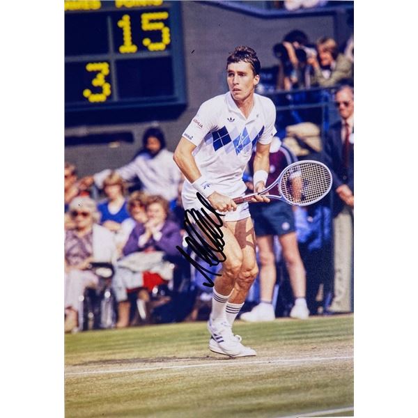 ATP Tennis champ Ivan Lendl facsimile signed  photo