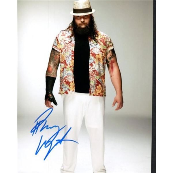 WWF Bray Wyatt facsimile signed photo