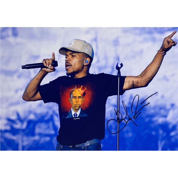 Chance the Rapper facsimile signed  photo
