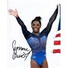 Image 1 : Olympic gymnast Simone Biles facsimile signed photo
