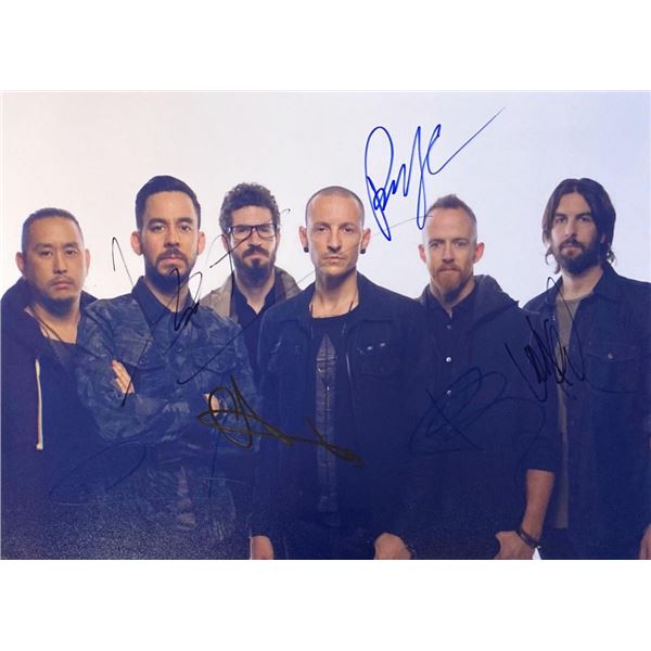 Linkin Park facsimile signed  photo