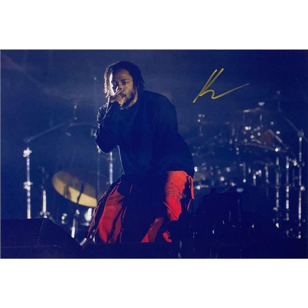 Kendrick Lamar facsimile signed  photo