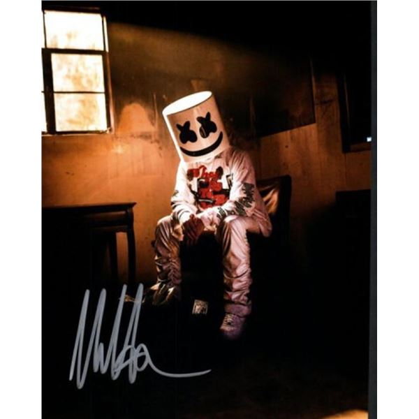 Marshmallow facsimile signed photo