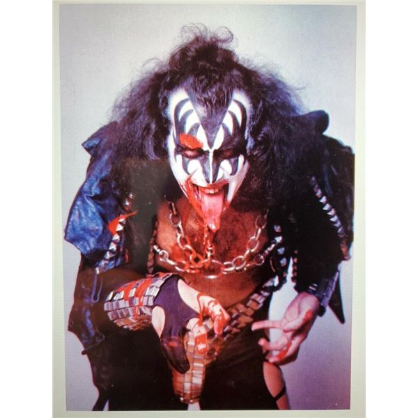 Kiss Gene Simmons photo reprint