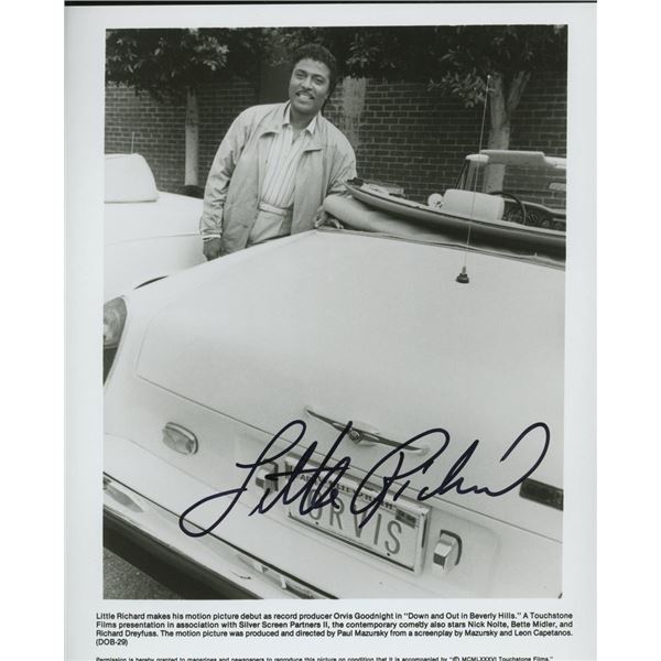 Little Richard facsimile signed photo