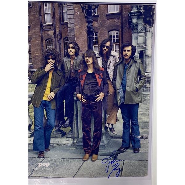 Steppenwolf John Kay facsimile signed  photo