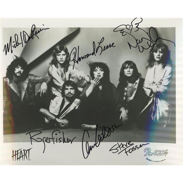 Heart facsimile signed photo