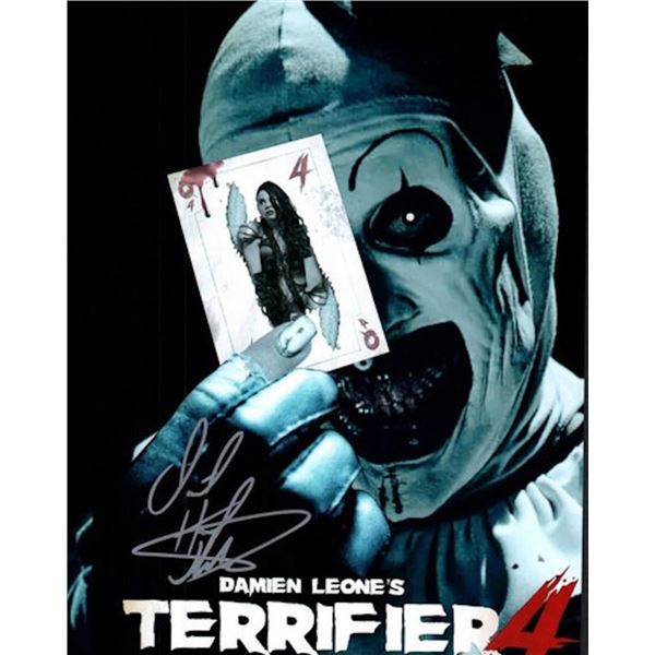 Terrifier 4 David Howard Thornton facsimile signed photo
