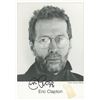 Image 1 : Eric Clapton facsimile signed photo