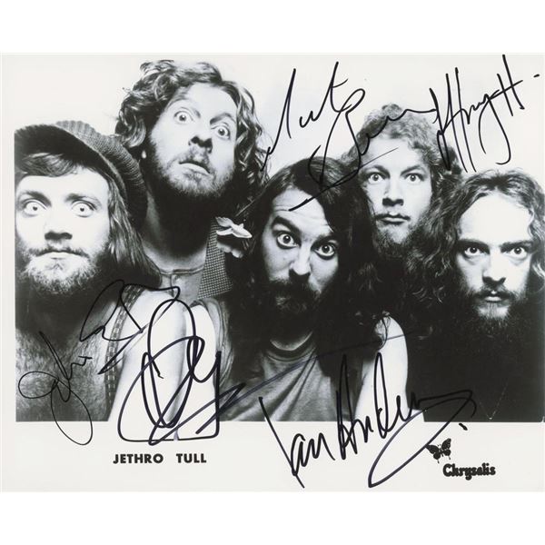 Jethro Tull facsimile signed photo