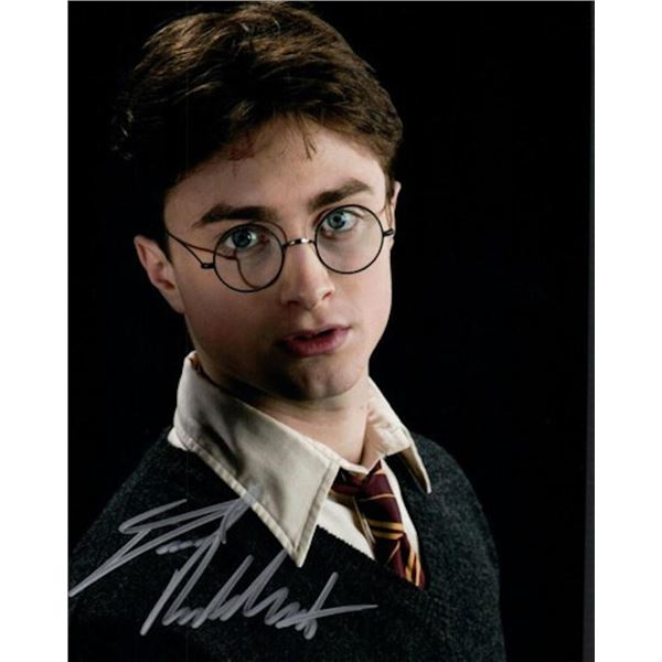 Harry Potter Daniel Radcliffe facsimile signed photo