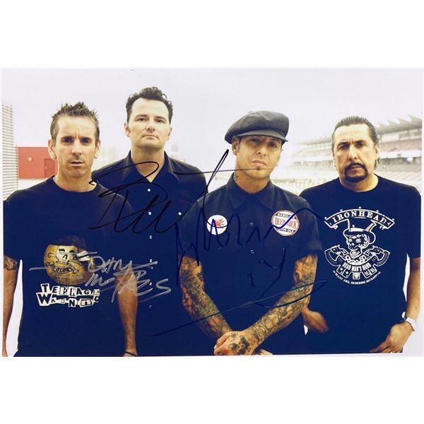 Social Distortion facsimile signed  photo