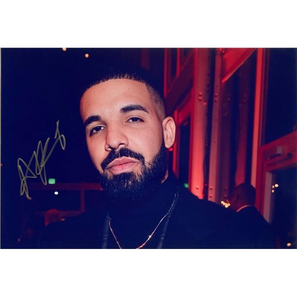 Drake facsimile signed  photo