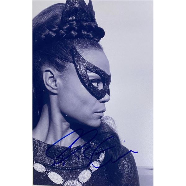 Batman's Catwoman Eartha Kitt facsimile signed  photo