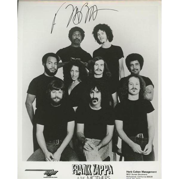Frank Zappa facsimile signed photo