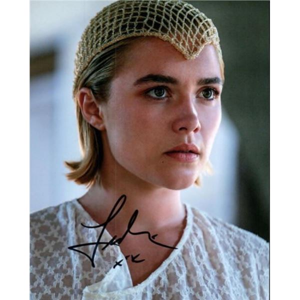 Dune Florence Pugh facsimile signed photo