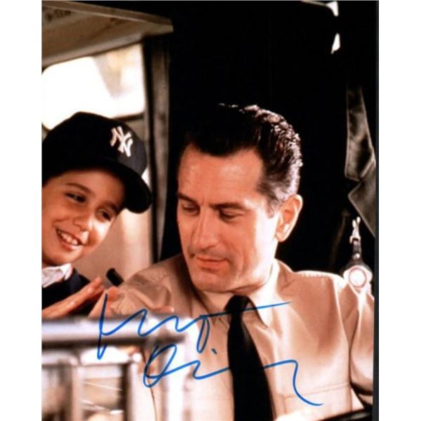 A Bronx Tale Robert De Niro facsimile signed photo